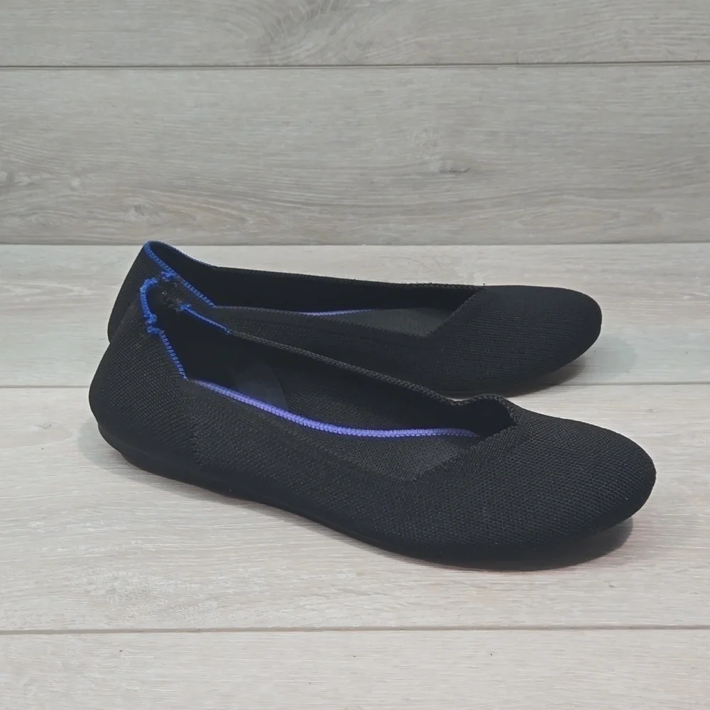 Rothy's Women Round Toe Ballet Flats Loafer Slip on shoes sz 10